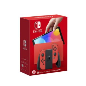 任天堂 Nintendo Switch（OLED款式）瑪利歐亮麗紅 主機 台灣公司貨全台收購